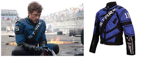 tony stark racing jacket replica|tony stark death date in real life.